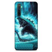 Oppo Realme 5 Pro Kılıf Dragons (39) Liquid Crystal Kılıf Ejderhalar