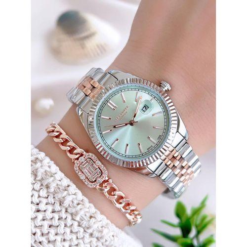 Lee Cooper Çelik Kordonlu 3 Atm Suya Dayanıklı Kadın Kol Saati VS.BLKT.0640