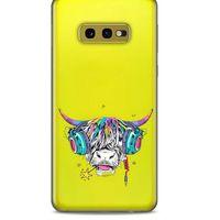 Zoologix (8) Samsung Galaxy S10 Lite Şeffaf Kılıf Silikon Desenli