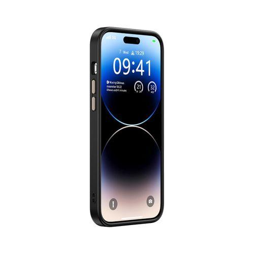 Apple iPhone 14 Pro Kılıf M-safe Şarj Özellikli Karbon Fiber Görünümlü Zore Antina Kapak