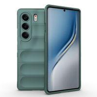 Tecno Camon 40 Pro Kılıf Esnek TPU Oyuklu Arka Yüzey Tasarımlı Zore Etnik Silikon Kapak