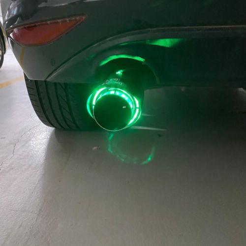 Ledli Egzoz Ucu Yeşil / Eguc180-4