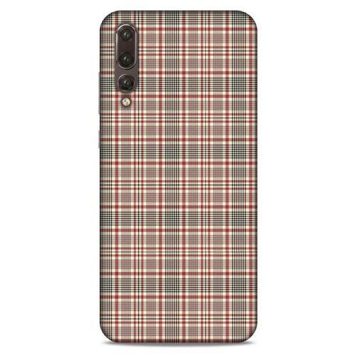 Gömlek (15) Desenli Silikon Kapak Telefon Kabı Huawei P20 Pro Kılıf