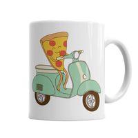 Pizza Teslimi  Kupa Bardak Porselen