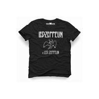 Tshirthane Led-zeppelin angel black Tişört Erkek Tshirt