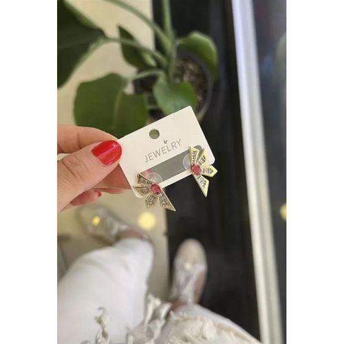 Çiçek Küpe - Pembe