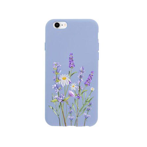 iPhone 6s Lavender Premium Lila Lansman Silikonlu Kılıf