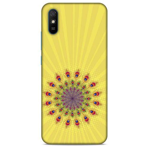 Xiaomi Redmi 9A Kılıf Desenli Özel Seri Tüyler (20) Koruyucu Kılıf