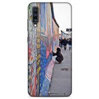 Samsung Galaxy A70 Kılıf Almanya (40) Fit Silikon Kılıf Berlin Duvarı