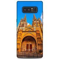 Samsung Galaxy Note 8 Kılıf Dünya Mimarisi (15) Antişok Kılıf Santa Maria Fransa