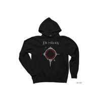 Lord Of The Rings Circle Siyah Kapşonlu Sweatshirt Hoodie