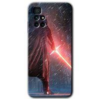 Xiaomi Redmi 10 Kılıf HD Desen Baskılı Arka Kapak + Temperli Cam - Kylo Ren