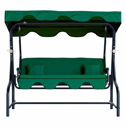 Yekta Bahçe Salıncağı 3 Kişilik Gölgelikli Salıncak 200 Cm Dalyan