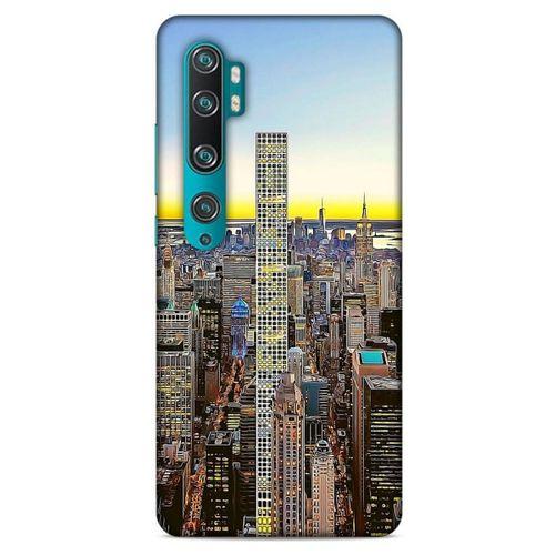 Xiaomi Mi Note 10 Kılıf Dünya Mimarisi (43) Thin Fit Kılıf 432 Park Caddesi