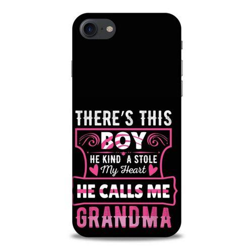 Apple Iphone 7 Uyumlu Kılıf Pembe Delisi (45) Liquid Air Kılıf Yazılı