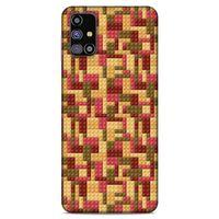 Lopard Samsung Galaxy M31s Uyumlu Kılıf BloX (47) Crystal Flex Kılıf Kırmızı