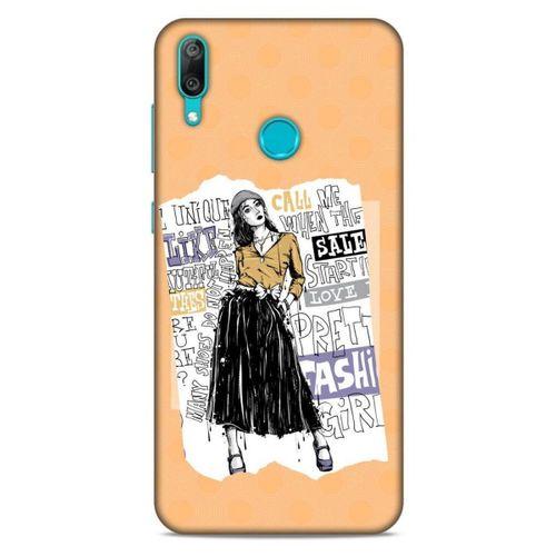 Sokak Modası 51 Huawei Y7 Prime 2019 Kılıf Desenli Silikon