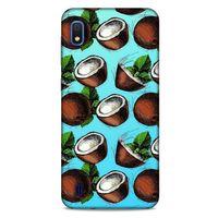 Frutix Hindistan Cevizi 02 Samsung Galaxy A10 Kılıf Desenli Silikon