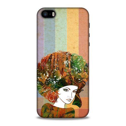 Lopard Apple Iphone 5 Uyumlu Kılıf Sürreal Yüzler ♀ (33) Hybrid Kılıf Baskılı