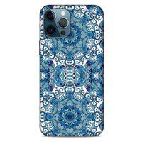 Apple iPhone 13 Pro Max Uyumlu Kılıf Mavi Delisi (32) Soft Silikon Kılıf Motif