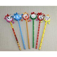 Ahşap Hayvan Figürlü Kurşun Kalem