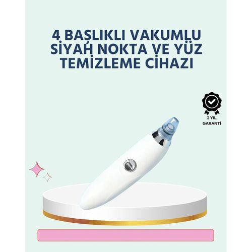 Cilt Dostu Vakumlu Siyah Nokta Temizleyici – Siyah Nokta, Yağ Ve Makyaj Kalıntılarına Karşı