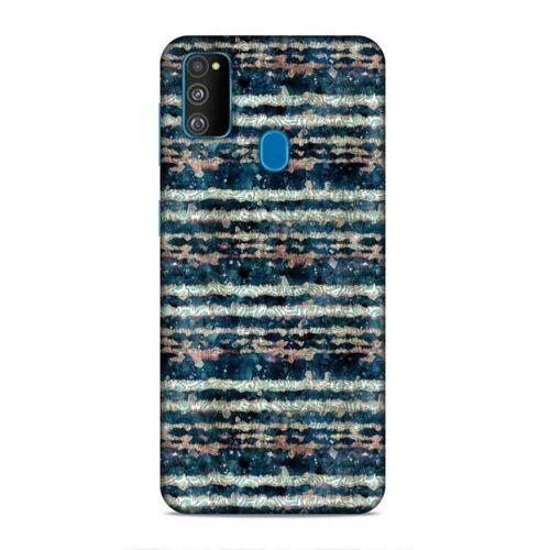 Samsung Galaxy M30s Uyumlu Kılıf Utopia (47) Crystal Flex Kılıf Zig Zag