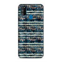 Samsung Galaxy M30s Uyumlu Kılıf Utopia (47) Crystal Flex Kılıf Zig Zag