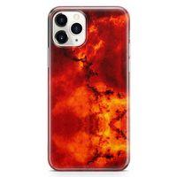 Apple iPhone 11 Pro Kılıf Red Night Arka Kapak Koruma Desenli Full Koruyucu