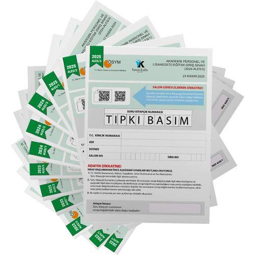 2026 ALES ÖSYM Tıpkı Basım Çıkmış Soru 12li Deneme Paketi Video ve Dijital Çözümlü Türkiye Geneli