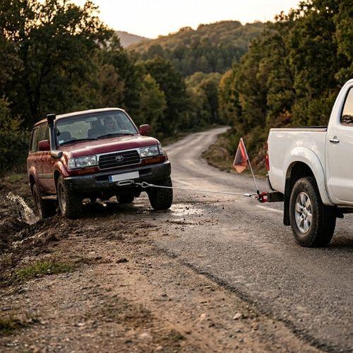Oto Çekme Halatı Çelik 3.5 Ton 2.7 m