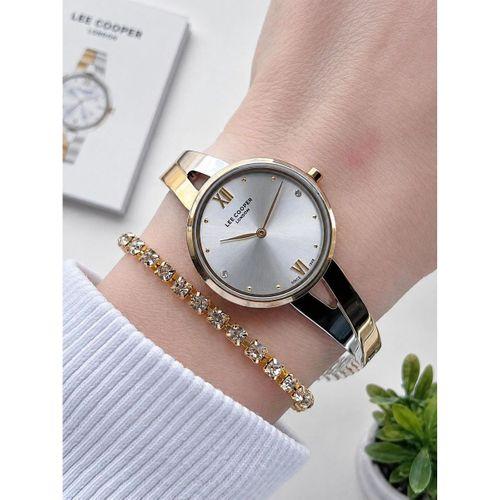 Lee Cooper Gold Minimal İnce Bilezik Kadın Kol Saati Şık Ve Zarif 2 yıl Garantili+Bileklik C8308.230