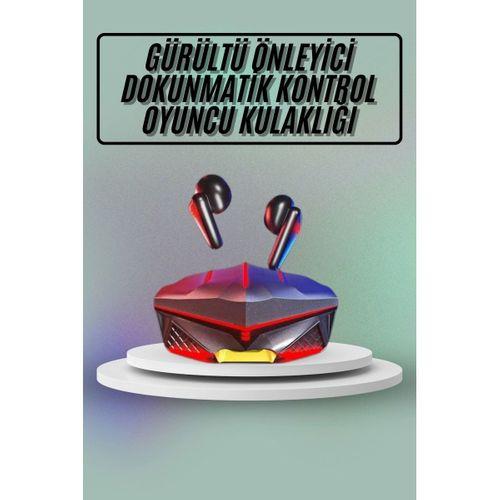 Dokunmatik Kontrol Tws Işıklı Kulakiçi Bluetooth Kulaklık Kablosuz  Kulaklığı