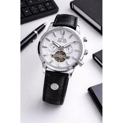 Reward İtalyan Bileklik Hediyeli Deri Kordon Otomatik Mekanizma 5 Atm Erkek Kol Saati W.147667.3