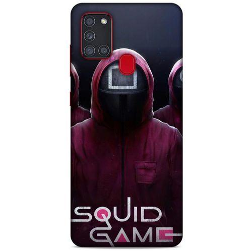 Samsung Galaxy A21s Uyumlu Kılıf Squid Game (16) Kalın Kılıf Mi-Hi