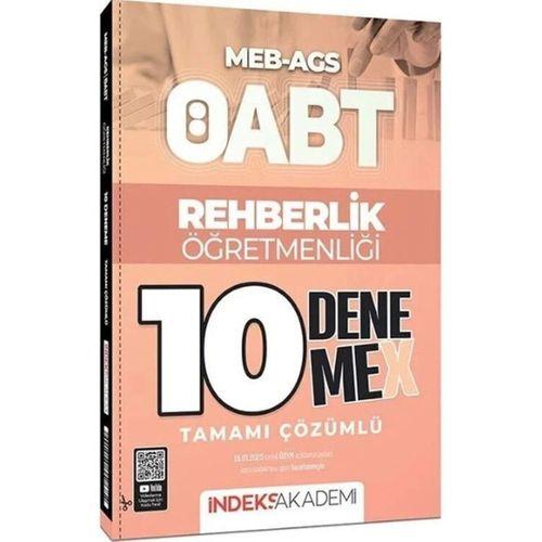 MEB AGS ÖABT Rehberlik Öğretmenliği 10 DenemeX İndeks Akademi