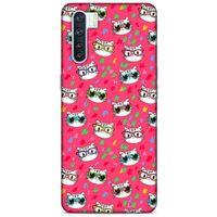 Lopard Oppo A91 Uyumlu Kılıf Kediler (29) Arka Koruma Kılıfı Sevimli