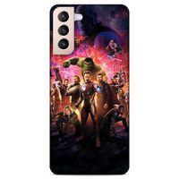 Lopard Samsung Galaxy S21 Uyumlu Kılıf IMDB Film (29) Arka Koruma Kılıfı Yenilmezler