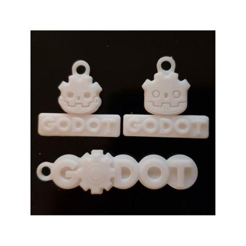 GODOT ANAHTARLIK (Bu ürün Sadece Plastik parçadır - Almadan Önce Soru Sorabilirsiniz)