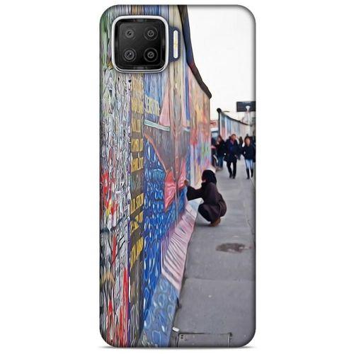 Oppo A73 Kılıf Almanya (40) Fit Silikon Kılıf Berlin Duvarı