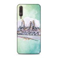 Huawei P20 Pro Uyumlu Kılıf Azarbaijan (2) Kabı Baki Silüet