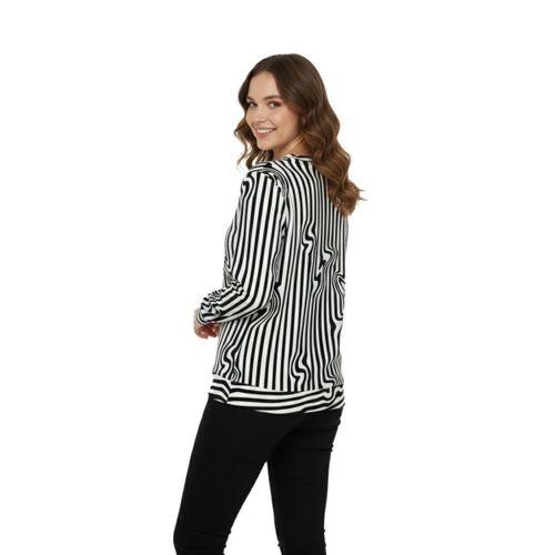 Kadın Sıfıryaka  Baskılı Bluz BGL-ST05110