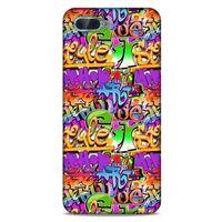 Graffitix (14) Desenli Silikon Kapak Oppo Rx17 Neo Kılıf