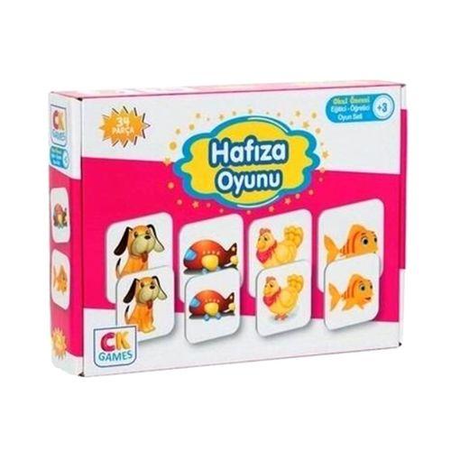 Ck Games Hafıza Oyunu 34 Parça Eğitici Oyuncak