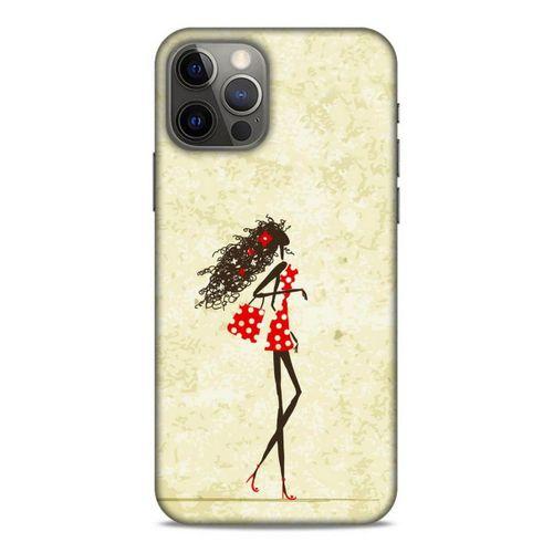 Lopard Apple iPhone 12 Pro Uyumlu Kılıf Sürreal Yüzler ♀ (38) Neo Hybrid Kılıf Desenli