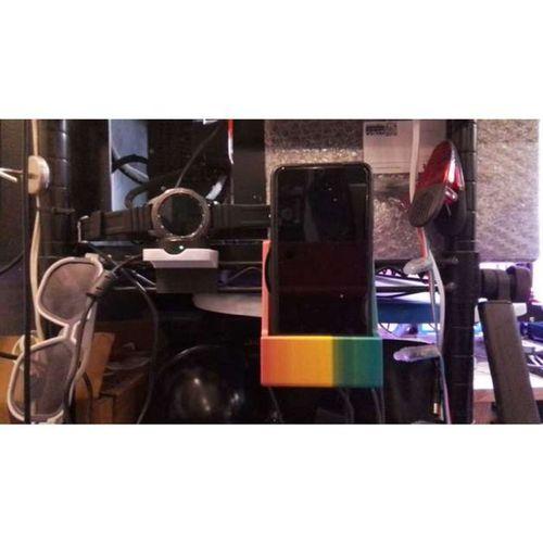 Kablosuz Şarjlı Telefon Kablolu Raf Şarj Cihazı V2 3D Baskı (Bu ürün Sadece Plastik parçadır - Almadan Önce Soru Sorabilirsiniz)