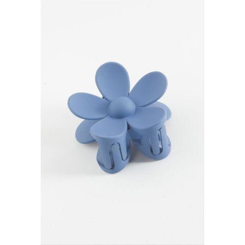 Çiçek Renkli Mandal Toka 7 cm