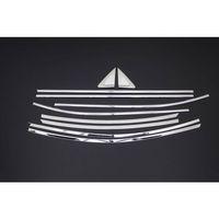 Hyundai Uyumlu Elantra 2014-2019 Cam Çerçevesi Paslanmaz Çelik