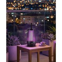 Uv Mor Işık Elektrikli Böcek Öldürücü Lamba Gece Aydınlatmalı Sessiz Ve Güvenli Kullanım