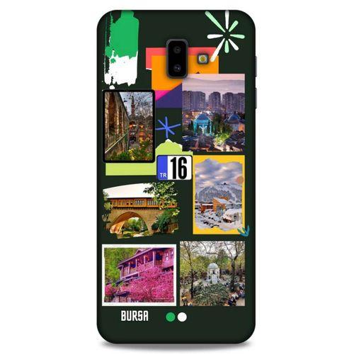 Lopard Samsung Galaxy J6 Plus Uyumlu Kılıf Şehirli ※ (16) Bursa Kalın Kılıf